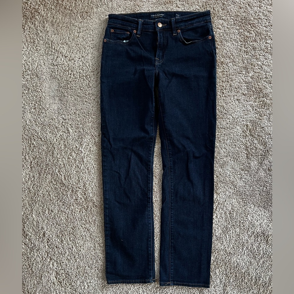 Lucky Brand size 8 sweet straight jeans